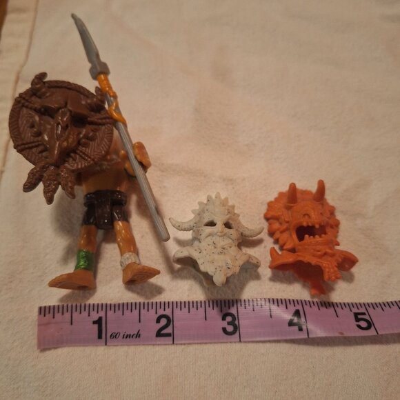 Imaginext Tribal Figure Accessories Skull Masks Spear Unique Decor - Picture 11 of 12